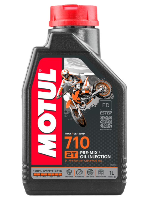 HUILE MOTUL 710 2T BIDON 1L / RM104034