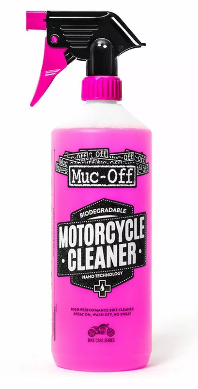 NETTOYANT POUR MOTO MUC-OFF NANO TECH MOTORCYCLE CLNR FLACON 1 LITRE / MM664-CTJ