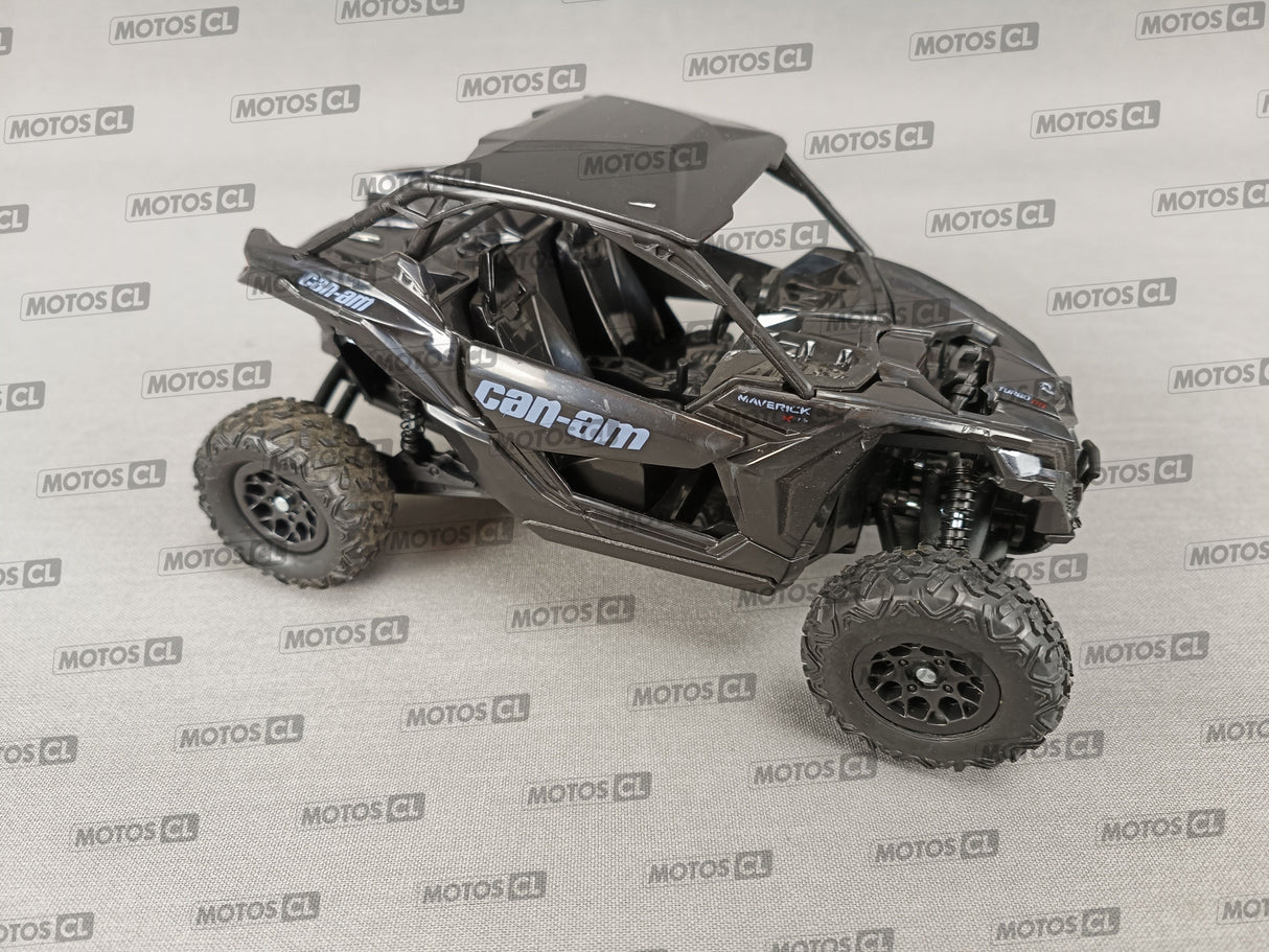 MINIATURE SSV CAN AM MAVERICK X3 X RC TURBO NOIR 1/18ÈME / RN085-58194
