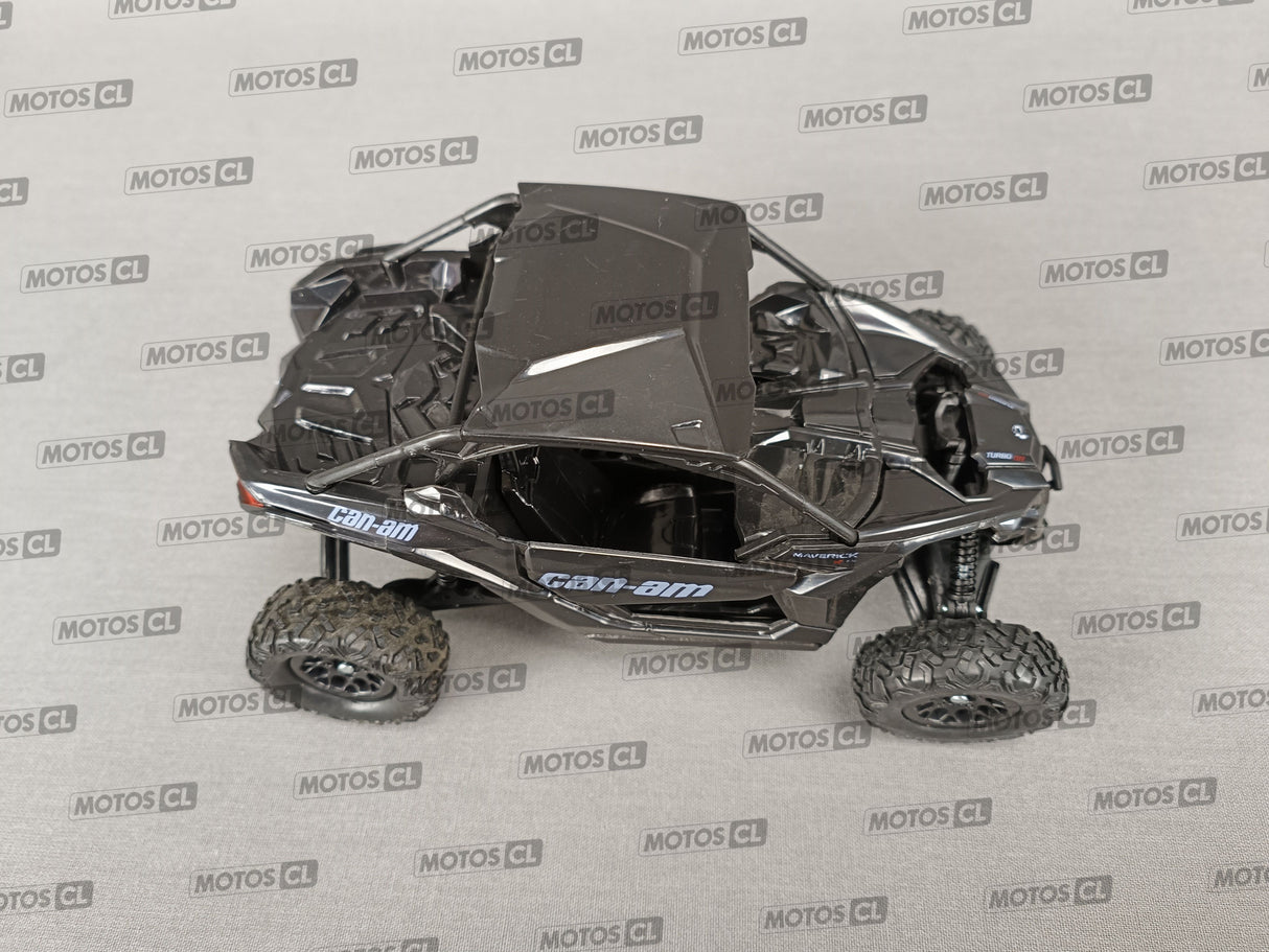 MINIATURE SSV CAN AM MAVERICK X3 X RC TURBO NOIR 1/18ÈME / RN085-58194