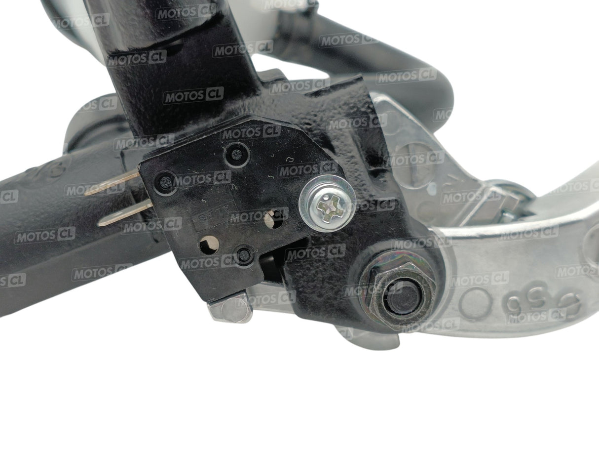 MAÎTRE-CYLINDRE SPORT DE FREIN AVANT AXIAL Ø15,87MM NOIR ET LEVIER ALU NISSIN / RNADFM-1001-0SR-S