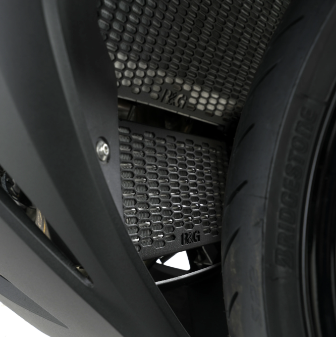 GRILLE PROTECTION DE RADIATEUR D'HUILE BMW S1000R 2021 À 2024-S1000RR 2019 À 2025-S1000XR 2020 À 2023-M1000R 2023 À 2024-M1000RR 2021 À 2024-M1000XR 2024 R&G RACING PRO / RROCG0049PROBK