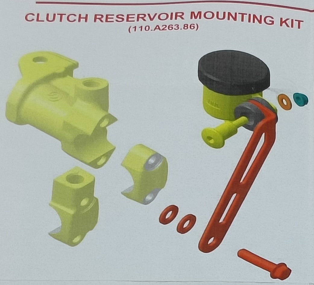 PATTE DE FIXATION BREMBO POUR BOCAL LIQUIDE D'EMBRAYAGE DE MAÎTRE-CYLINDRE RADIAL OU AUTRES / RBXA5P1G
