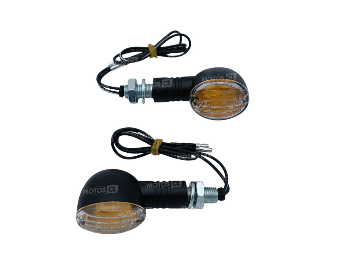 CLIGNOTANTS ROND NOIR AMPOULES 12V21W UNIVERSEL HOMOLOGUÉS / RB322071