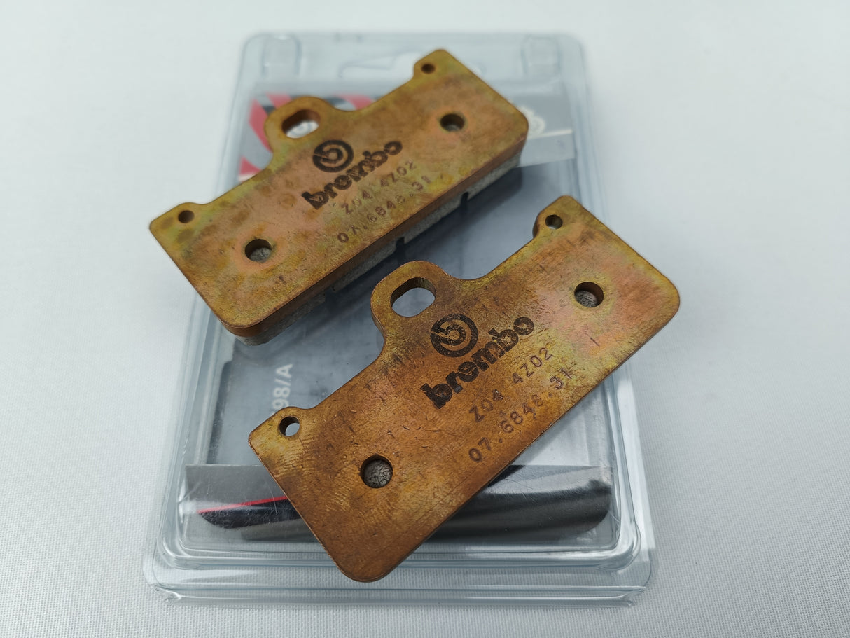 PLAQUETTES DE FREIN AVANT BREMBO Z04 TYPE O VITESSE M029 POUR ÉTRIER MONOBLOC GP4RR ET P4 32-36 USAGE CIRCUIT UNIQUEMENT / M029Z04 107A48602