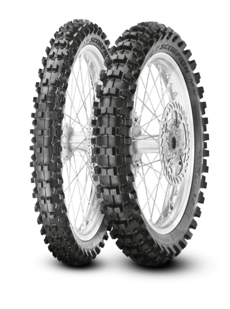 PNEU ARRIÈRE PIRELLI SCORPION MX32 MID SOFT 110/90X17NHS 60M / RP4024600