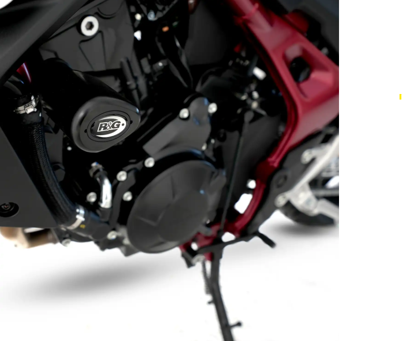 TAMPONS DE PROTECTION HONDA CB750 HORNET 2023 À 2024 AÉRO R&G RACING / RRCP0550BL