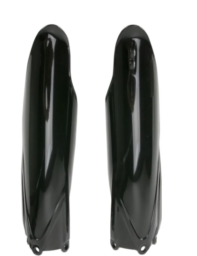 PROTECTIONS TUBES DE FOURCHE UFO POUR YAMAHA 125YZ 2022 À 2026-250YZ 2022 À 2025-250YZF 2010 À 2023-450YZF 2010 À 2022 COULEUR NOIR / RUYA04814#001