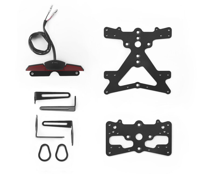 SUPPORT DE PLAQUE YAMAHA R1 2015 À 2024-R1 M 2015 À 2019-R1M 2020 À 2024 HOMOLOGUÉ RIZOMA / RRPT219B