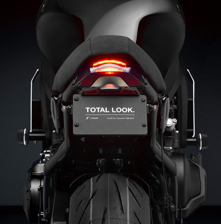 SUPPORT DE PLAQUE YAMAHA XSR 900 2022 À 2024 HOMOLOGUÉ RIZOMA / RRPT236B
