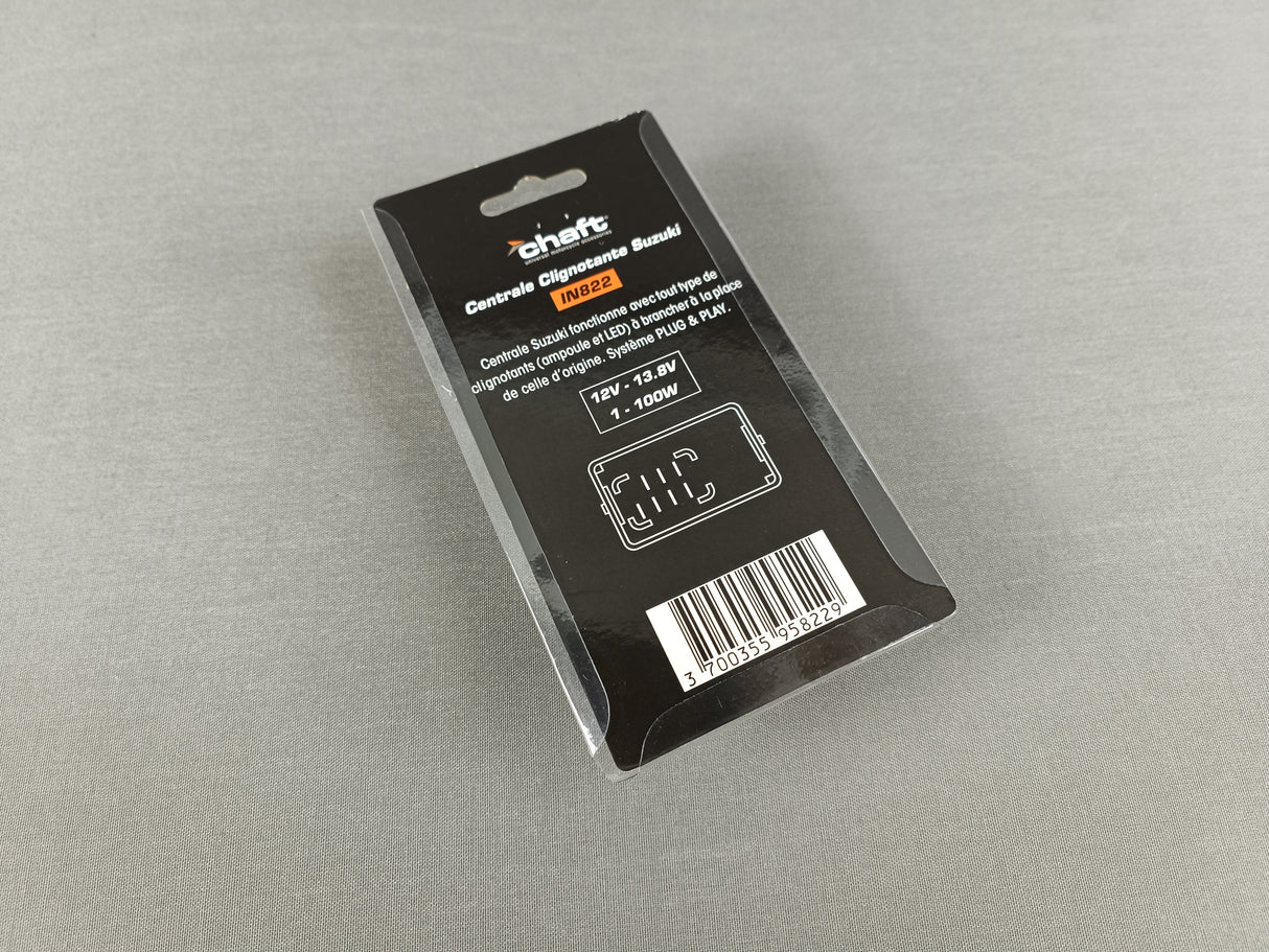 CENTRALE CLIGNOTANTE SUZUKI 7 BROCHES CHAFT / IN822