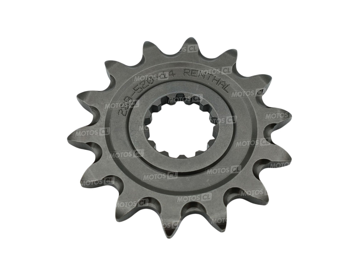 PIGNON SORTIE DE BOÎTE RENTHAL ANTI-BOUE 520 14 DENTS APRILIA-CF MOTO-GASGAS-KAWASAKI-RIEJU-SUZUKI-TRIUMPH-YAMAHA / RR289-520-14GP