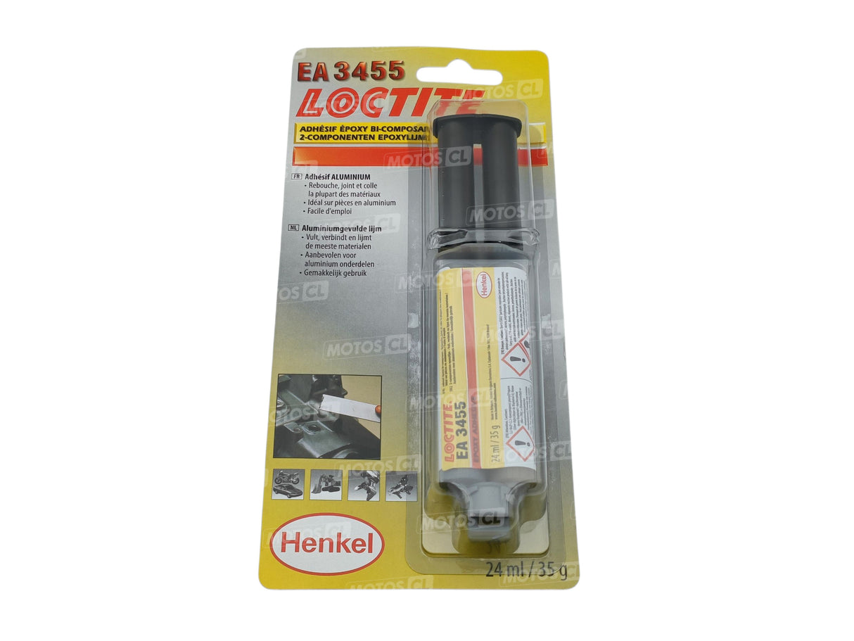 RÉSINE ÉPOXY BI-COMPOSANT ALUMINIUM LOCTITE 3455 SERINGUE 24ML / 231536