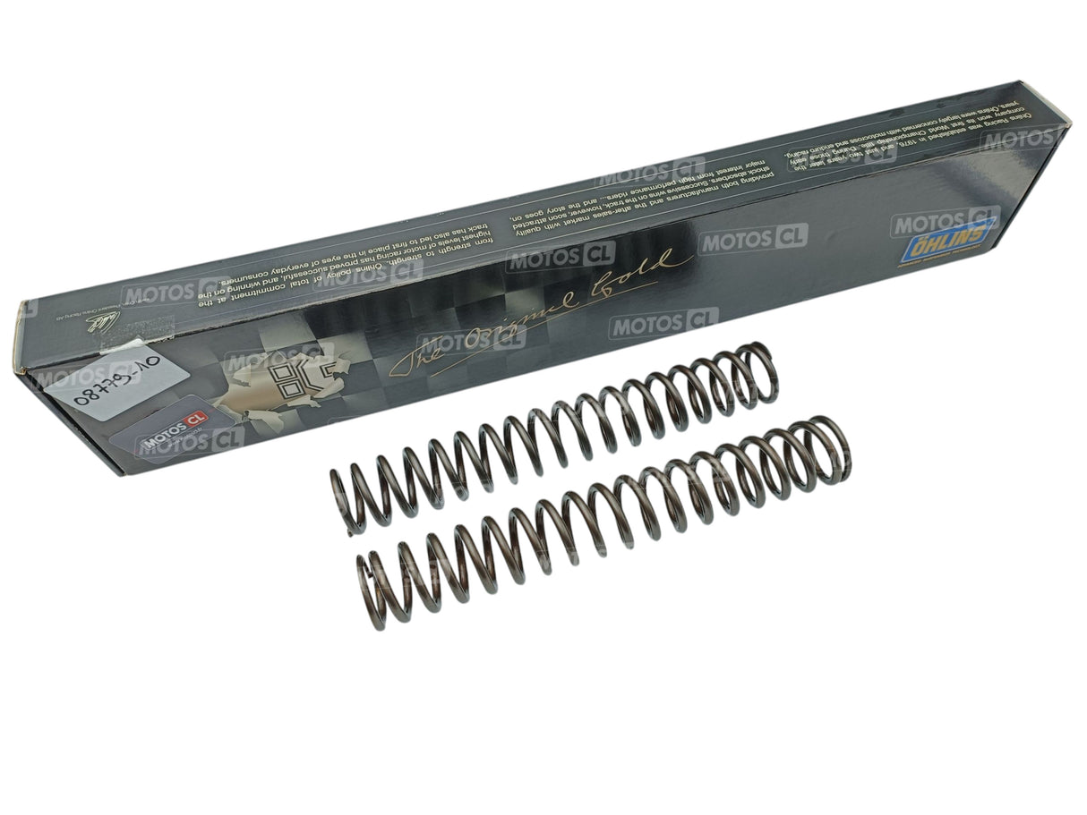 RESSORTS DE FOURCHE OHLINS 1000GRS POUR KAWASAKI ZX10R ET SUZUKI GSXR1000 / HO08779-10