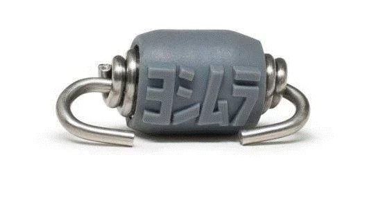 RESSORT D'ÉCHAPPEMENT YOSHIMURA COURT EN INOX POUR SILENCIEUX OU COLLECTEUR LONGUEUR 46MMM / RYRACE-SPX-2