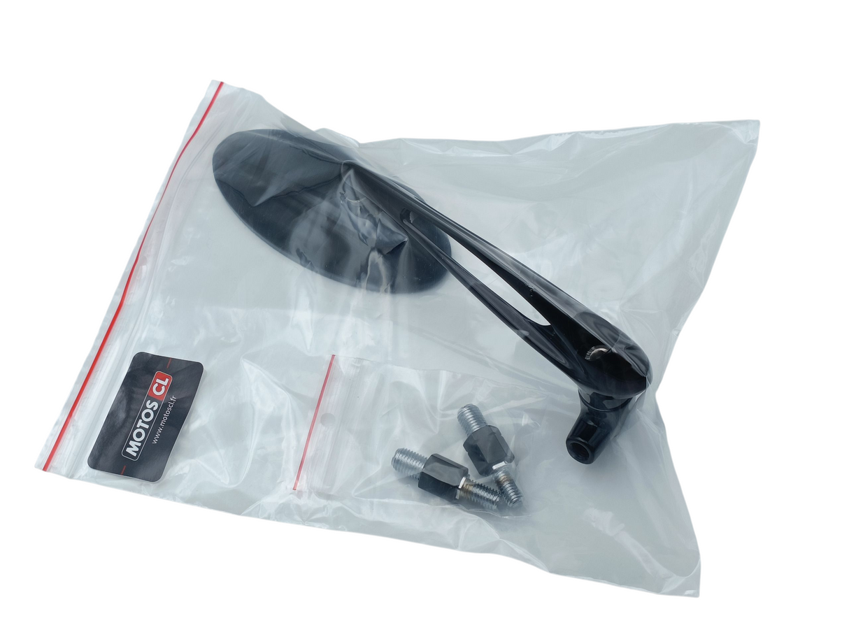 RÉTROVISEUR CHAFT PENNY EN ALU RÉGLABLE ET RÉVERSIBLE Ø10MM / IN163