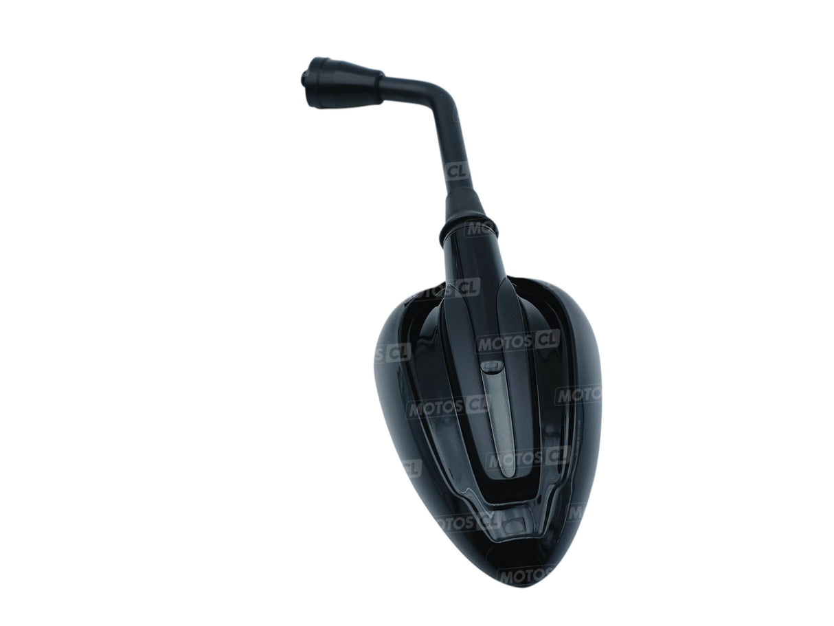 RÉTROVISEUR CHAFT BUNNY NOIR BRILLANT HOMOLOGUÉ Ø10MM / RCIN08