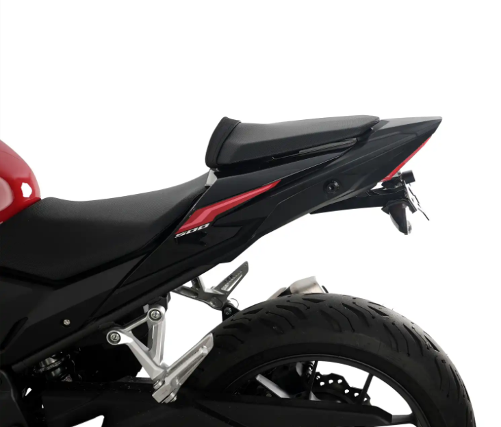 SUPPORT DE PLAQUE HONDA CB500HORNET 2024 ET CB500F 2019 À 2014 R&G RACING / RRLP0273BK