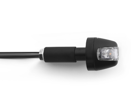 CLIGNOTANT RIZOMA LED SGUARDO EMBOUT DE GUIDON NOIR HOMOLOGUÉ / RRFR060B