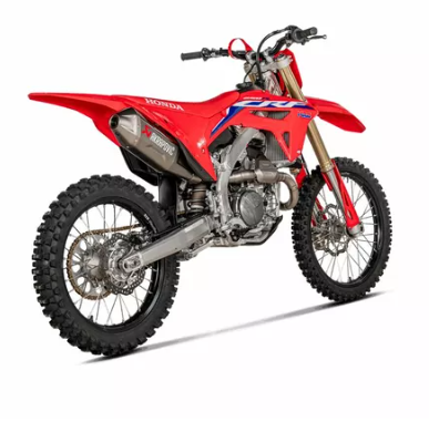 LIGNE COMPLÈTE AKRAPOVIC RACING ÉVOLUTION LINE CRF250R 2022 À 2025 ET CRF250RX 2022 À 2025 HONDA/ RAS-H2MET13-FDHLTA