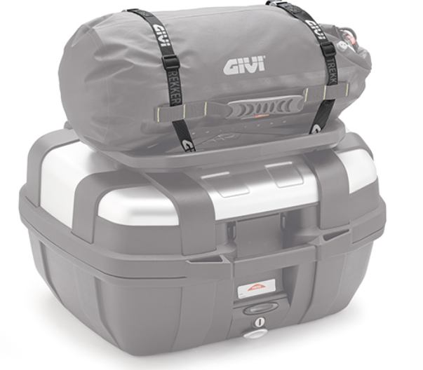 TOP CASE GIVI TREKKER OUTBACK EVO 42 EN ALUMINIUM ANODISÉ SMART SECURITY LOCK MONOKEY/ RGOBKEV42AA