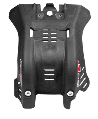 SABOT PROTECTION MOTEUR HONDA CRF250R ET CRF250RX ENDURO 2022 À 2025-CRF250R WE 2025-CRF450R ET CRF450RX ENDURO 2021 À 2025-CRF450R WE 2025 NOIR RACETECH / RRRPMCRFWR0021