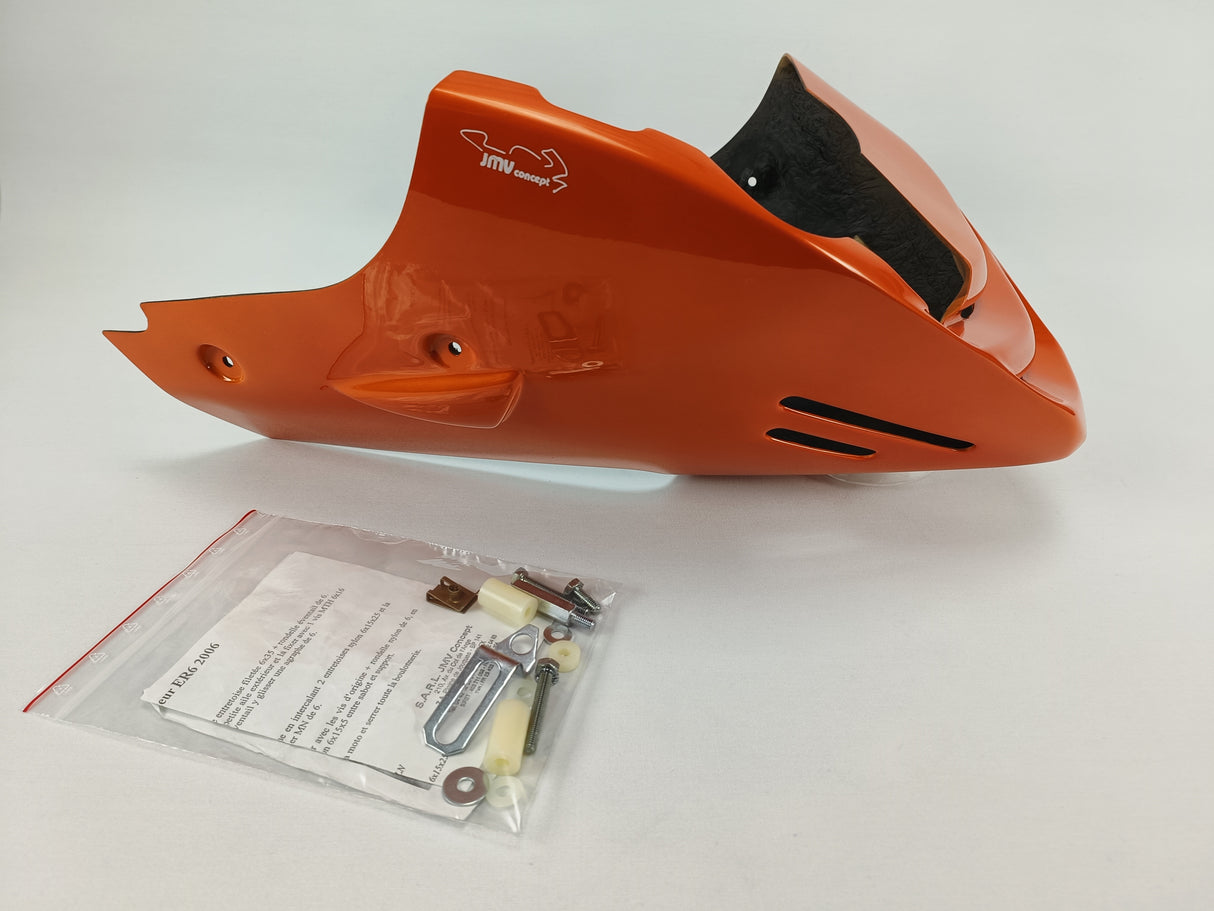 SABOT MOTEUR KAWASAKI ER6 2006 À 2008 ORANGE 17H JMV CONCEPT / 6ER606SABP