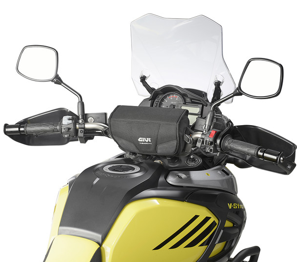 SACOCHE UNIVERSELLE GUIDON GIVI 3 LITRES AVEC SANGLES / RGT516