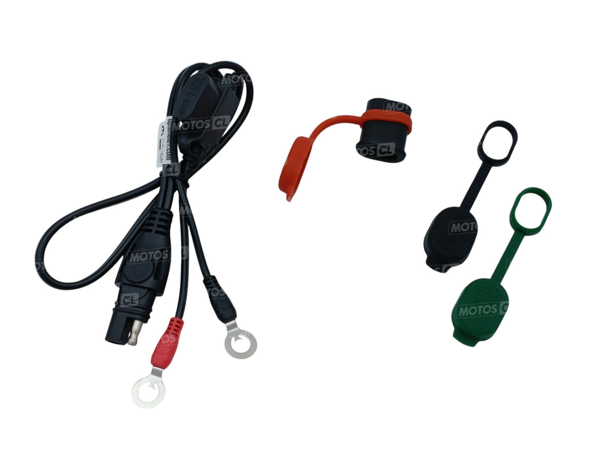 CÂBLE SUPPLEMENTAIRE POUR CHARGEUR OPTIMATE COSSE ØM6 ET ØM8 AVEC CONNECTEUR ÉTANCHE / ROSAE71