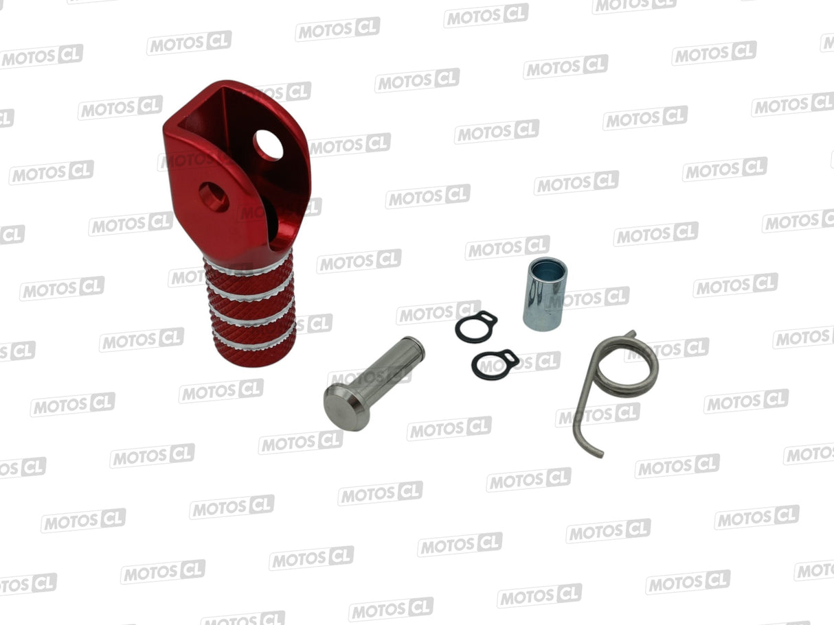 EMBOUT DE REMPLACEMENT POUR SELECTEUR DE VITESSE SCAR EN ALU ANODISÉ ROUGE / RSGSLT3