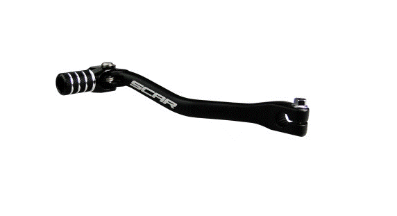 SELECTEUR DE VITESSE SCAR EN ALU ANODISÉ NOIR XE125-XX125-XX250 FANTIC-125YZ-250YZ YAMAHA / RSGSL403BK