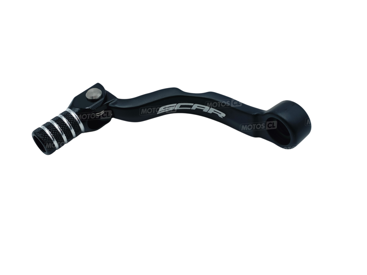 SELECTEUR DE VITESSE SCAR EN ALU ANODISÉ NOIR MC125-MC85 GASGAS-TC125-TC85-TE150I HUSQVARNA-SX125-SX150-SX85-EXC150TPI KTM / RSGSL515BK