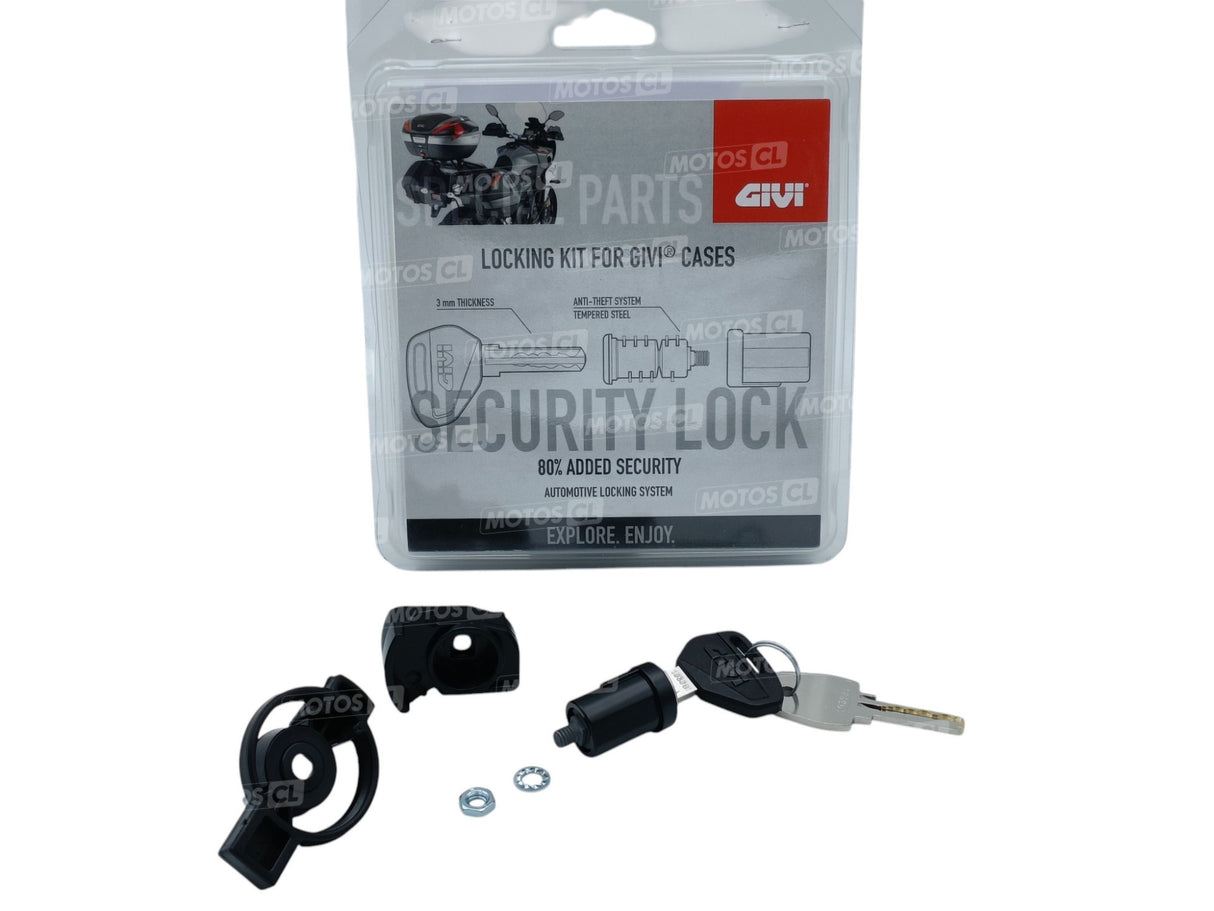 BARILLET SECURITE ET CLÉS POUR TOP CASE ET VALISE GIVI / RGSL101