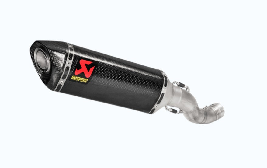 SILENCIEUX RSV4 1100 ET FACTORY-TUONO V4 1100RR ET FACTORY 2021 À 2024 APRILIA SLIP ON LINE CARBONE AKRAPOVIC NON HOMOLOGUÉ / RAS-A10SO13-RC