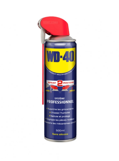 WD40 PRODUIT MULTIFONCTION 500ML SYSTÈME PROFESSIONNEL / RW050020