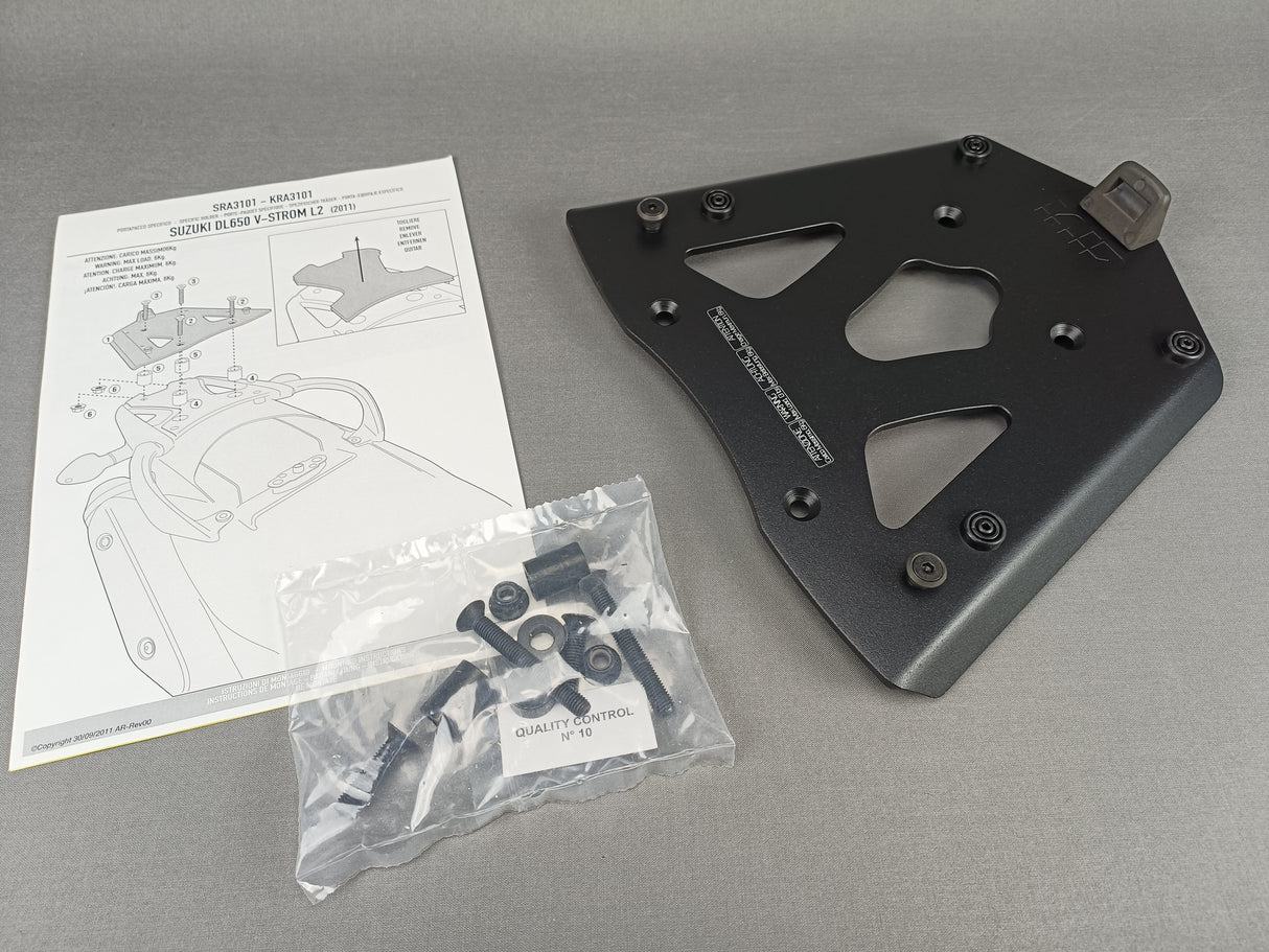 SUPPORT TOP CASE ALU GIVI MONOKEY V-STROM 650 2011 À 2016 SUZUKI / RGSRA3101