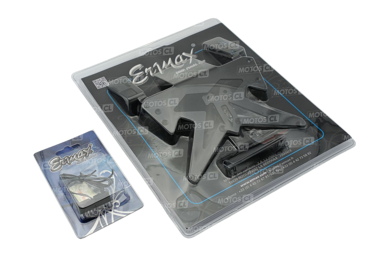 PASSAGE DE ROUE ET SUPPORT DE PLAQUE SUZUKI GSXR1000 2003 À 2004 BLANC OJW ERMAX / RE770412054