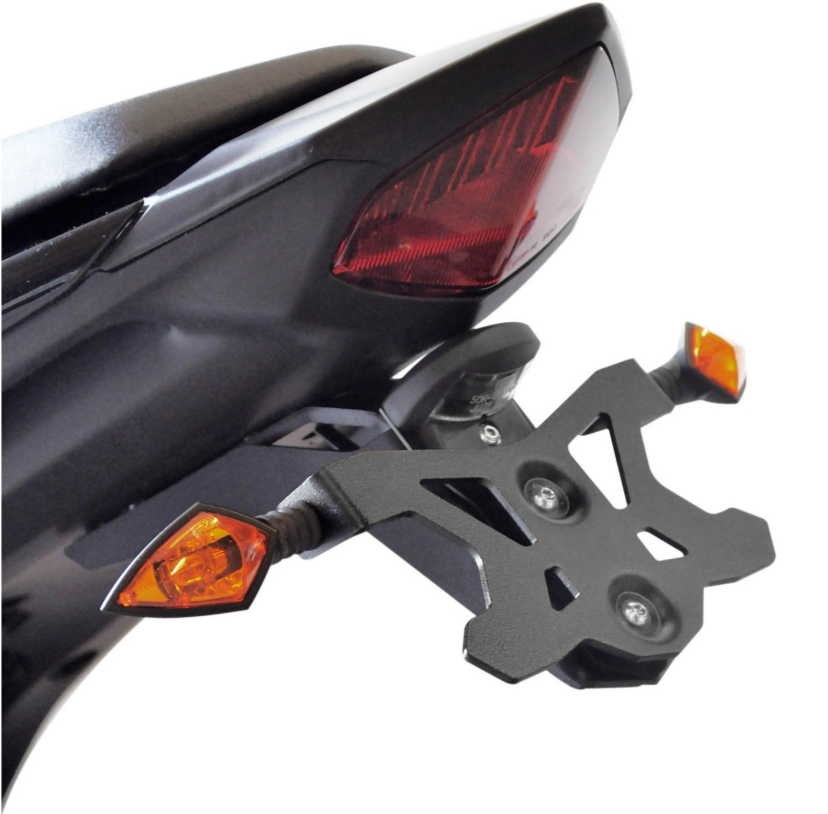 SUPPORT DE PLAQUE HONDA CBR600F 2011 À 2012 ET HORNET 600 2011 À 2014 TOP BLOCK / RTSPEH26