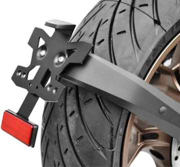 SUPPORT PLAQUE DÉPORTÉ CB650R ET CBR650R 2019-2020 HONDA TOP BLOCK / SPEH43R