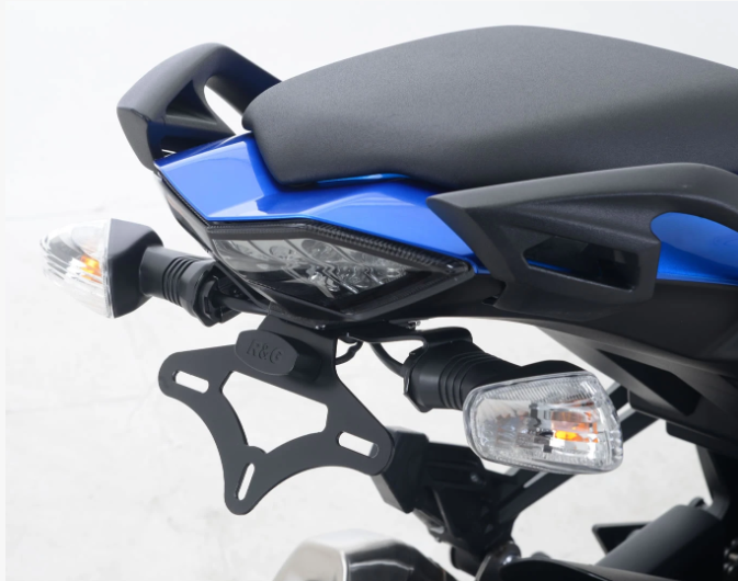 SUPPORT DE PLAQUE KAWASAKI Z1000SX 2014 À 2019 R&G RACING / RRLP0192BK