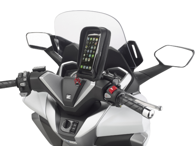 SUPPORT UNIVERSEL GIVI SMART MOUNT RC POUR SACOCHE DE TÉLÉPHONE OU PINCE UNIVERSELLE MONTAGE SUR BOCAL FREIN-EMBRAYAGE / RGS904B