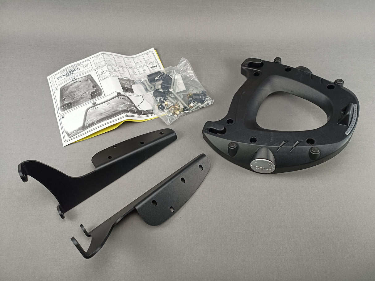 SUPPORT TOP CASE GIVI MONOKEY BURGMAN AN250-400 2003 À 2006 SUZUKI / RGSR115