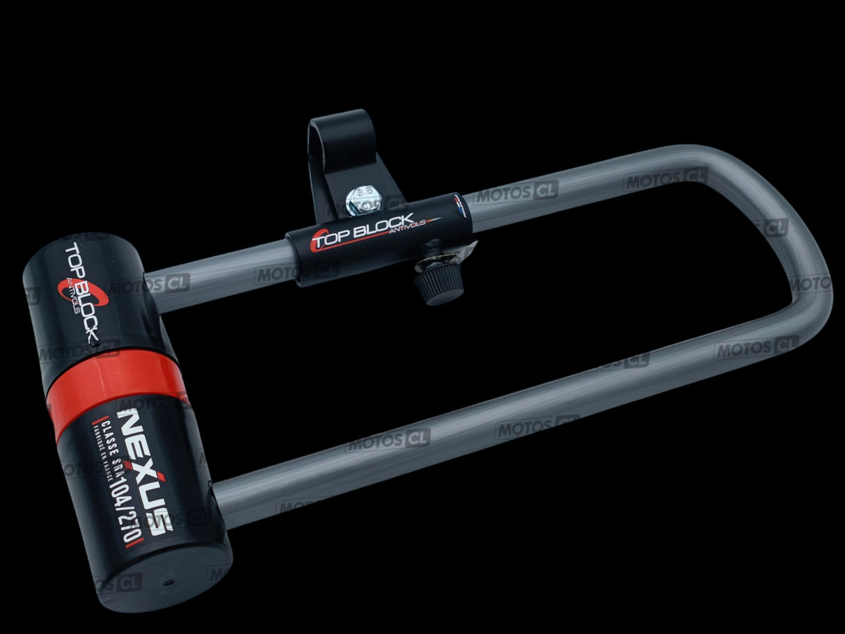 SUPPORT ANTIVOL U N°1 UNIVERSEL ET DUCATI-HONDA-KAWASAKI-SUZUKI-YAMAHA TOP BLOCK / RTSUTB_1