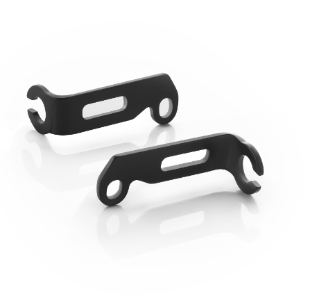 SUPPORTS CLIGNOTANTS AVANT RIZOMA LEGGERA POUR PANIGALE V2 ET V4 / RRFR438B