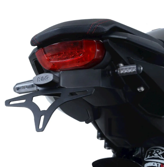 SUPPORT DE PLAQUE HONDA CB650R CBR650R 2019 À 2020 R&G RACING / RRLP0264BK