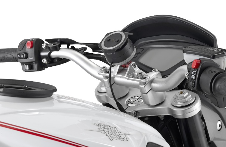 SUPPORTS EN ALUMINIUM GIVI POUR FIXER GPS TOMTOM SUR SMART MOUNT / RGSTTR40SM