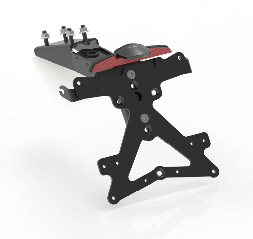 SUPPORT DE PLAQUE HONDA CB750 HORNET 2023 À 2025 HOMOLOGUÉ RIZOMA / RRPT123B