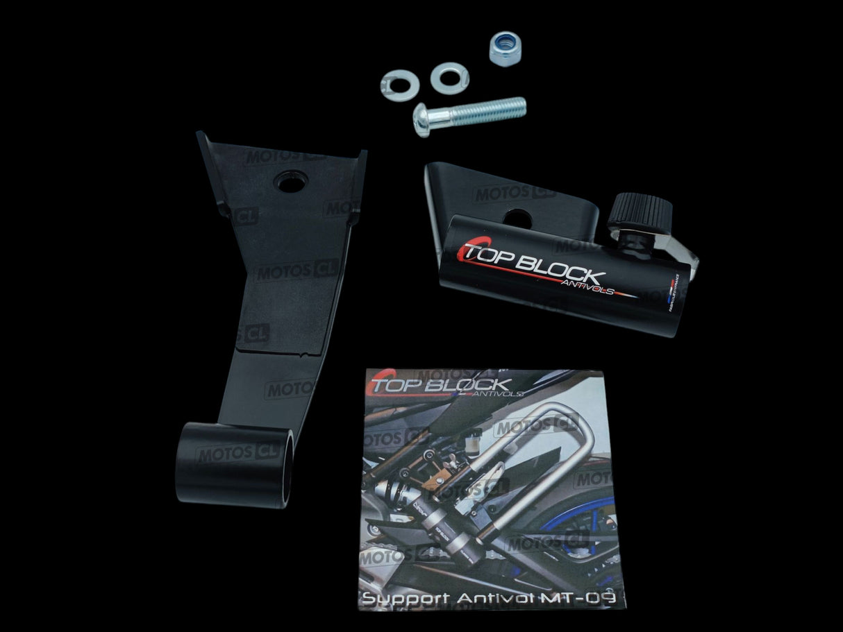 SUPPORT ANTIVOL U SILVER OU NEXUS YAMAHA-HONDA-KAWASAKI-SUZUKI TOP BLOCK / RTSUTB_Y30