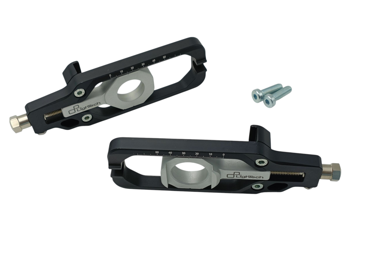 TENDEURS DE CHAÎNE LIGHTECH EN ALU ANODISÉ NOIR GSX-R1000 2009 À 2026 ET GSX-R1000 SPÉCIAL ÉDITION 2010 À 2014 SUZUKI / RLTESK9NER