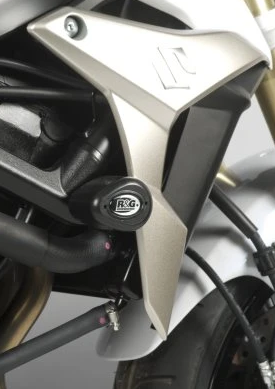 TAMPONS DE PROTECTION SUZUKI GSR 750 2011 À 2016 AÉRO R&G RACING / RRCP0287BL